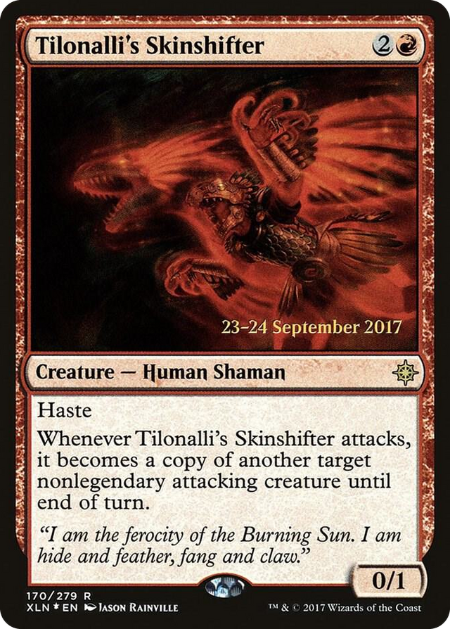 0170 Tilonalli's Skinshifter R Prerelease Cards