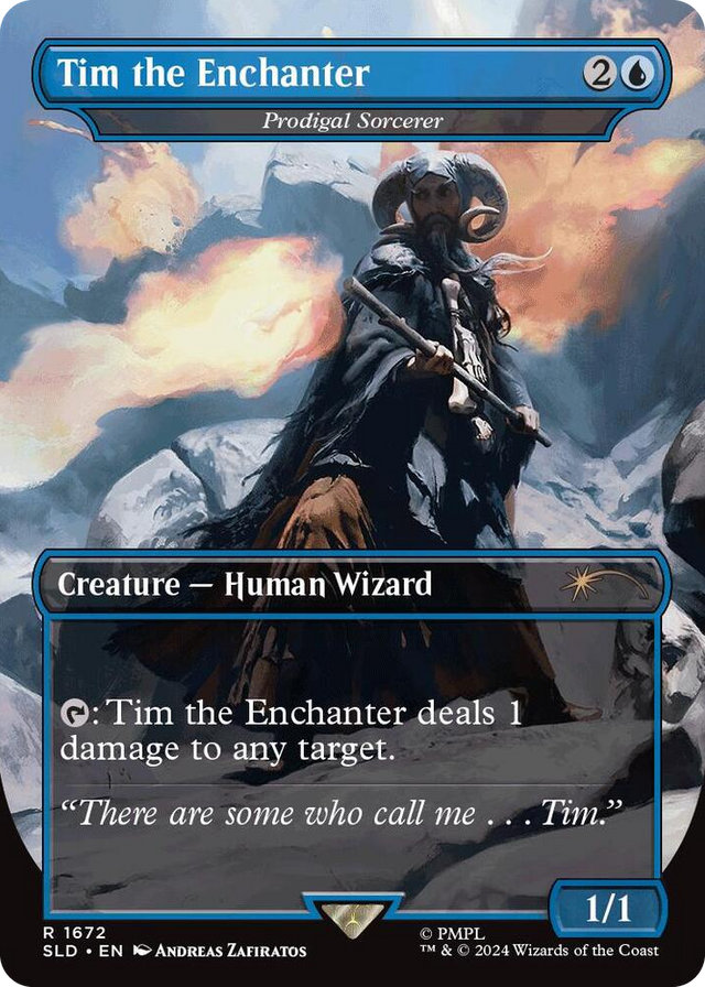 1672 Tim the Enchanter - Prodigal Sorcerer R Secret Lair Drop Series