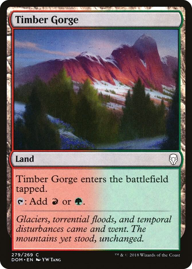 0279 Timber Gorge C Dominaria
