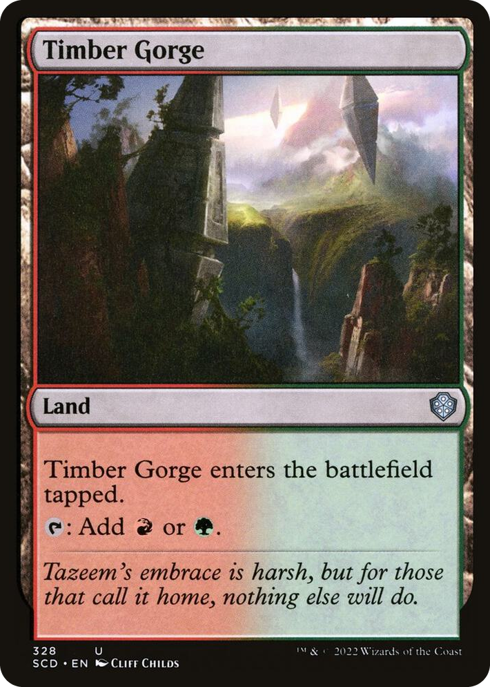 0328 Timber Gorge U Starter Commander Decks