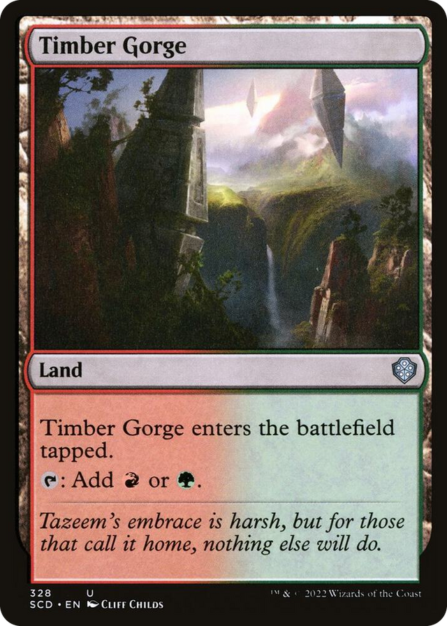 0328 Timber Gorge U Starter Commander Decks
