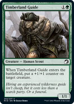 0202 Timberland Guide C Innistrad: Midnight Hunt