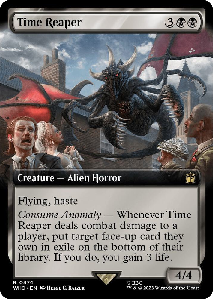 0374 Time Reaper (Extended Art) R Universes Beyond: Doctor Who