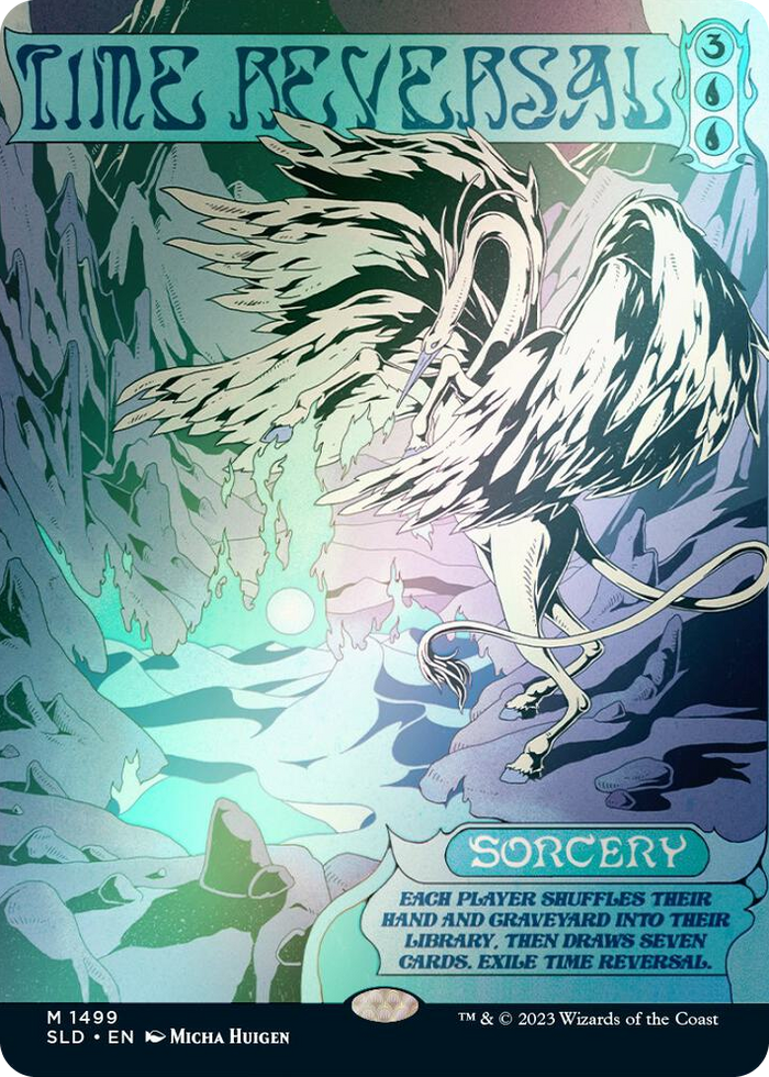Time Reversal (Rainbow Foil) #1499 M - Secret Lair Drop Series Pokemon card