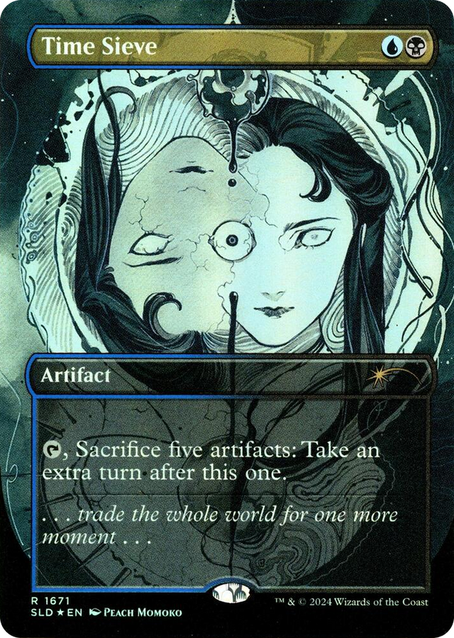 1671 Time Sieve (Rainbow Foil) R Secret Lair Drop Series