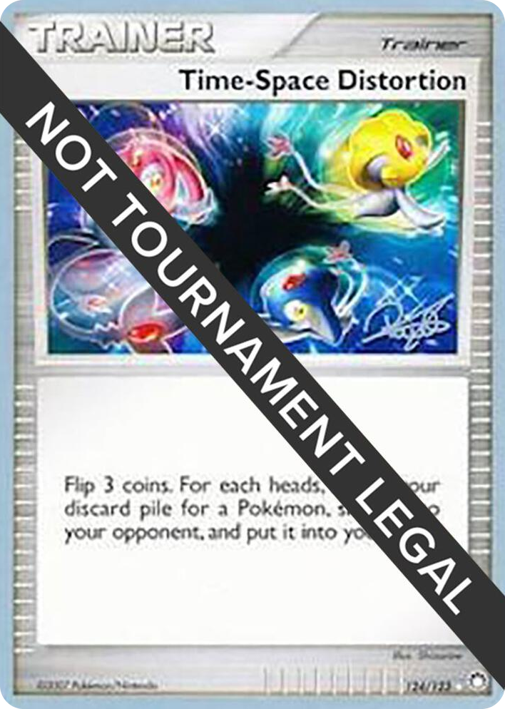 0124 Time-Space Distortion - 2008 (Paul Atanassov) Holo Rare World Championship Decks