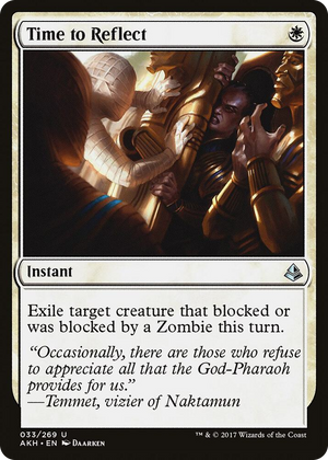 0033 Time to Reflect U Amonkhet
