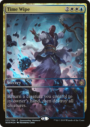 0223 Time Wipe P Planeswalker Event Promos
