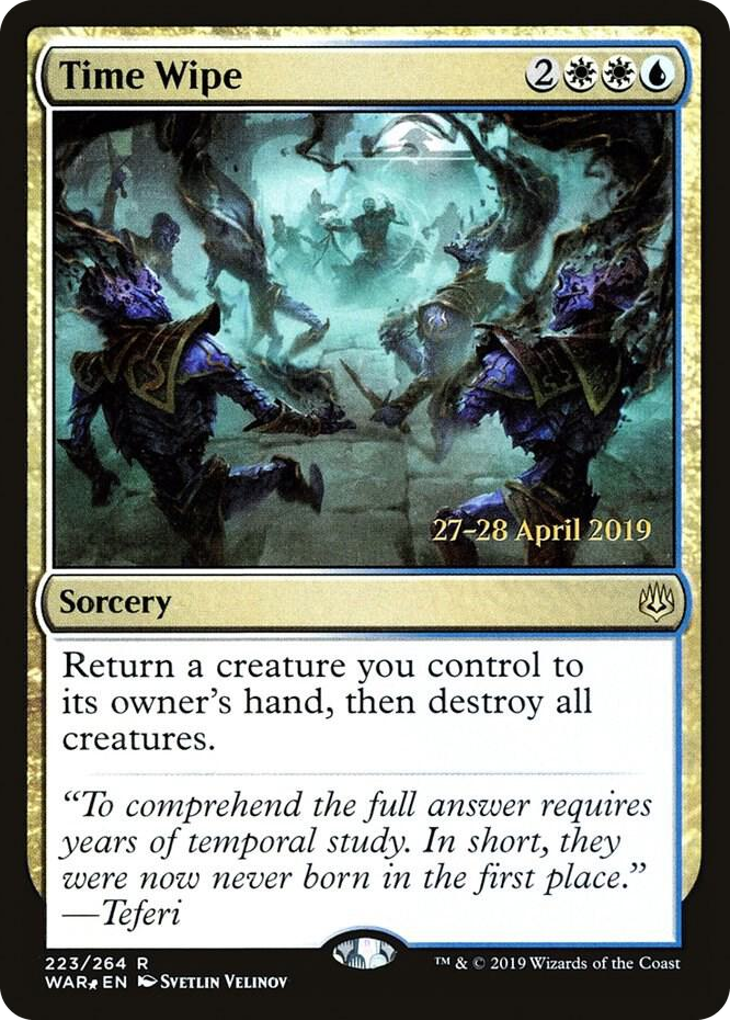 0223 Time Wipe R Prerelease Cards