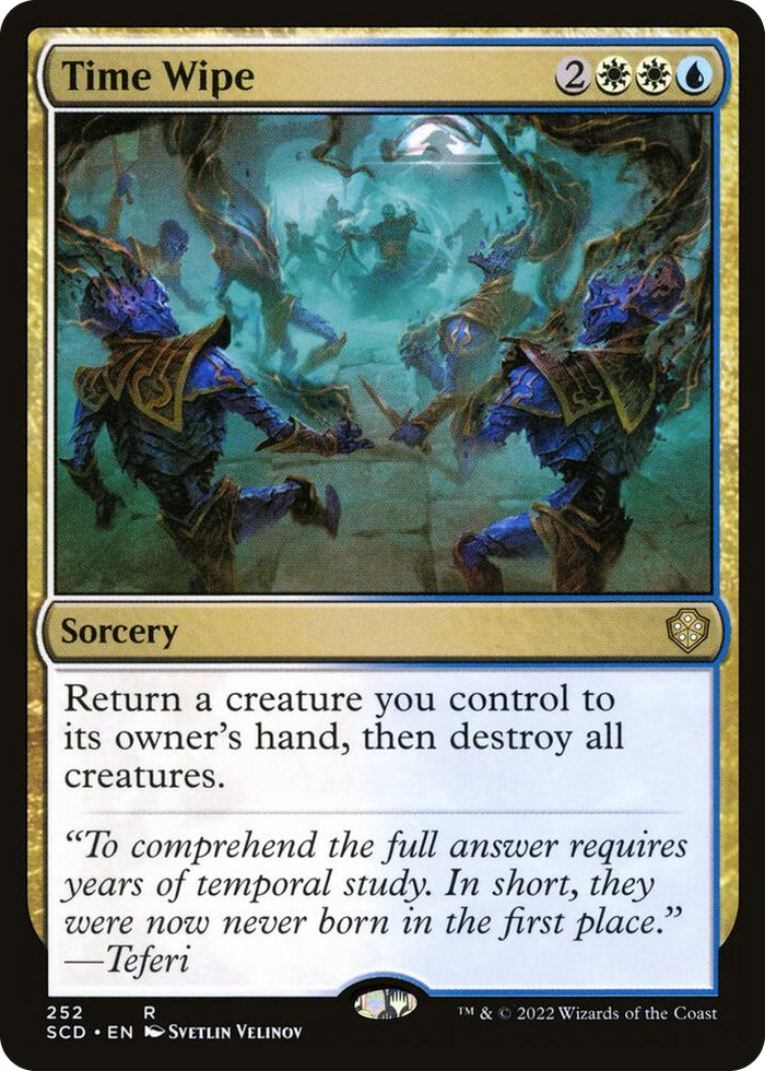 Time Wipe #252 R - Starter Commander Decks Pokemon card