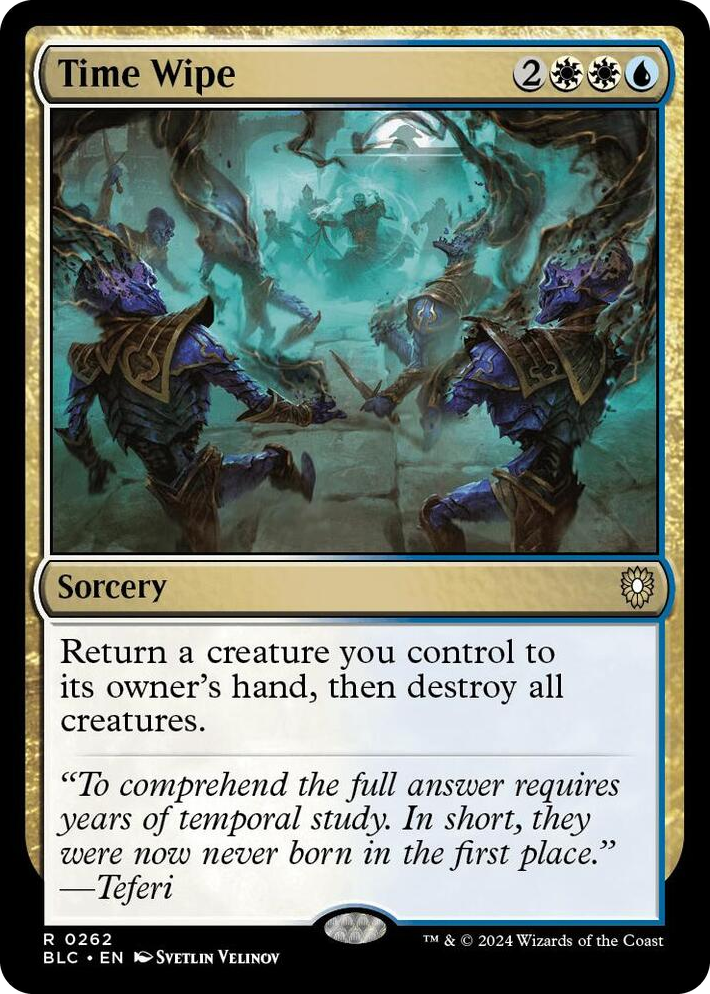 0262 Time Wipe R Commander: Bloomburrow