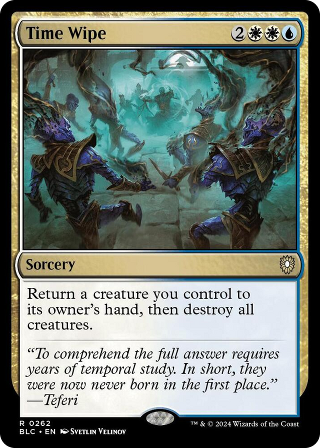 0262 Time Wipe R Commander: Bloomburrow