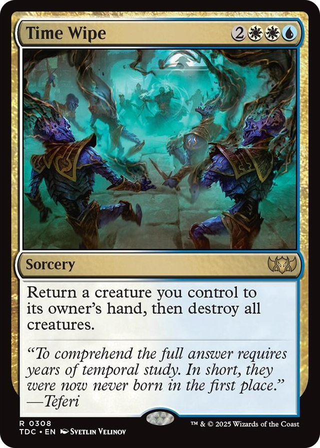 0308 Time Wipe R Commander: Tarkir: Dragonstorm