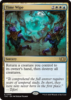 0308 Time Wipe R Commander: Tarkir: Dragonstorm