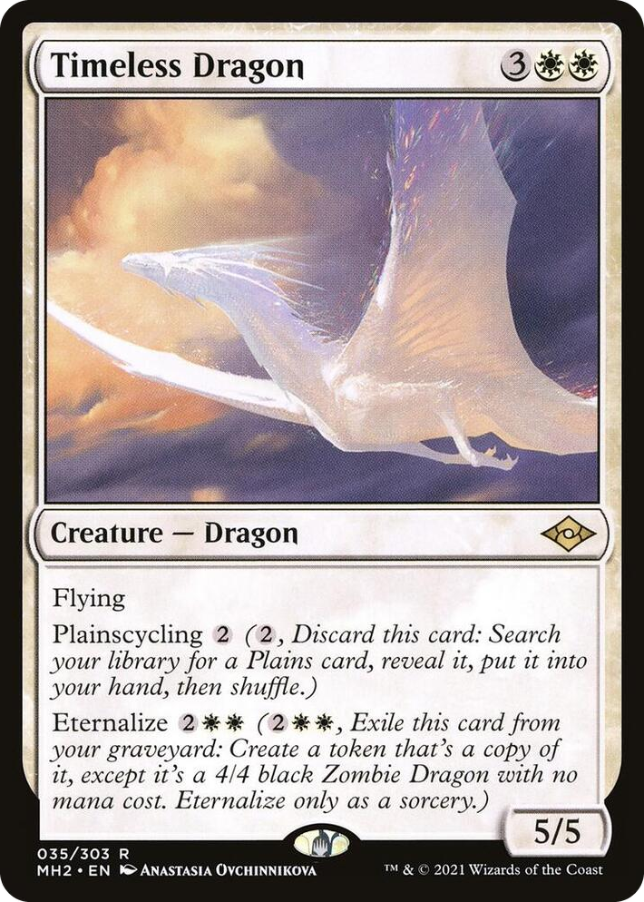 0035 Timeless Dragon R Modern Horizons 2