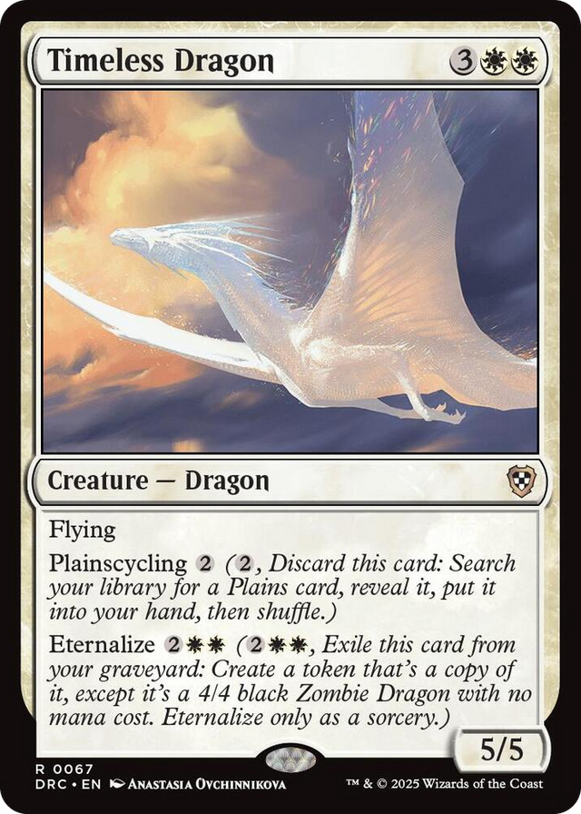 0067 Timeless Dragon R Commander: Aetherdrift