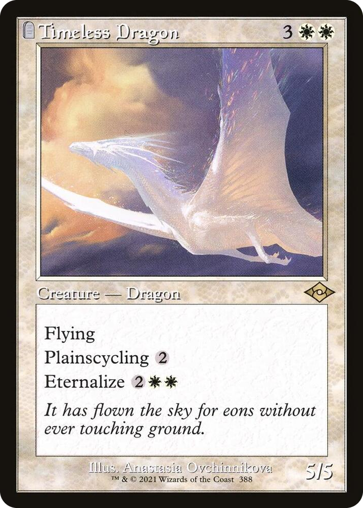 0388 Timeless Dragon (Retro Frame) R Modern Horizons 2