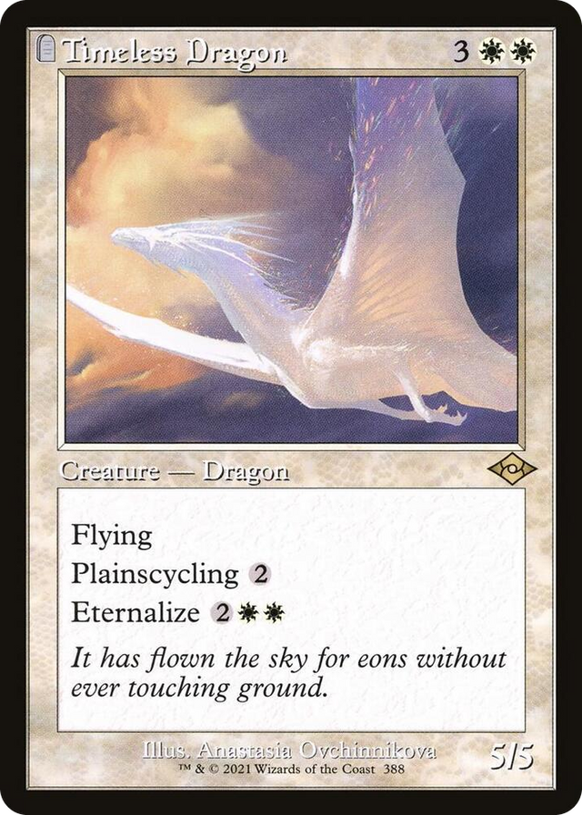 0388 Timeless Dragon (Retro Frame) R Modern Horizons 2