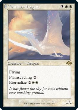 0388 Timeless Dragon (Retro Frame) (Foil Etched) R Modern Horizons 2