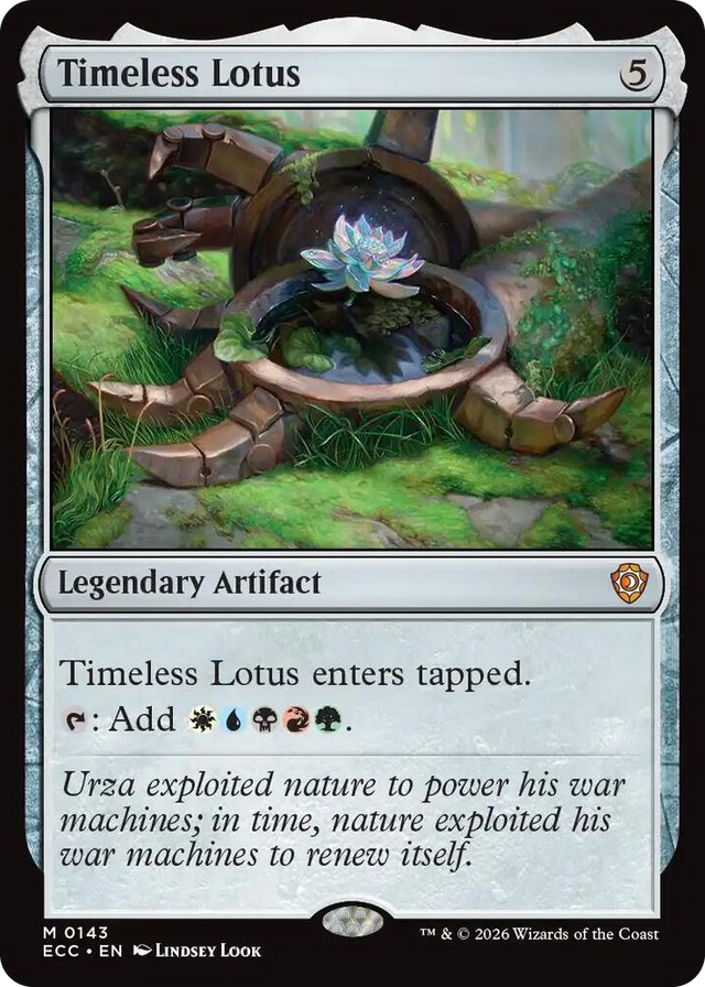 0143 Timeless Lotus M Commander: Lorwyn Eclipsed