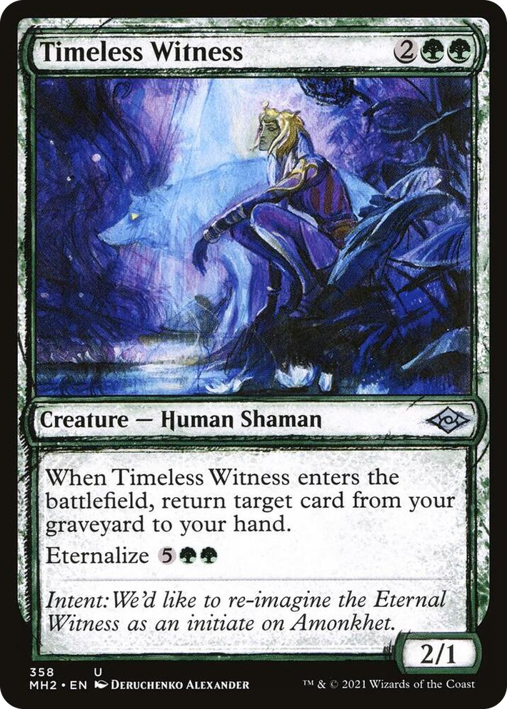 0358 Timeless Witness (Showcase) U Modern Horizons 2