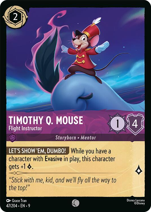 0047 Timothy Q. Mouse - Flight Instructor Common Fabled