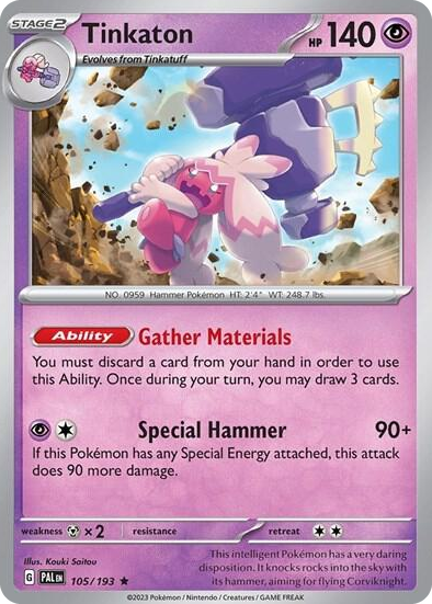 0105 Tinkaton Promo Deck Exclusives