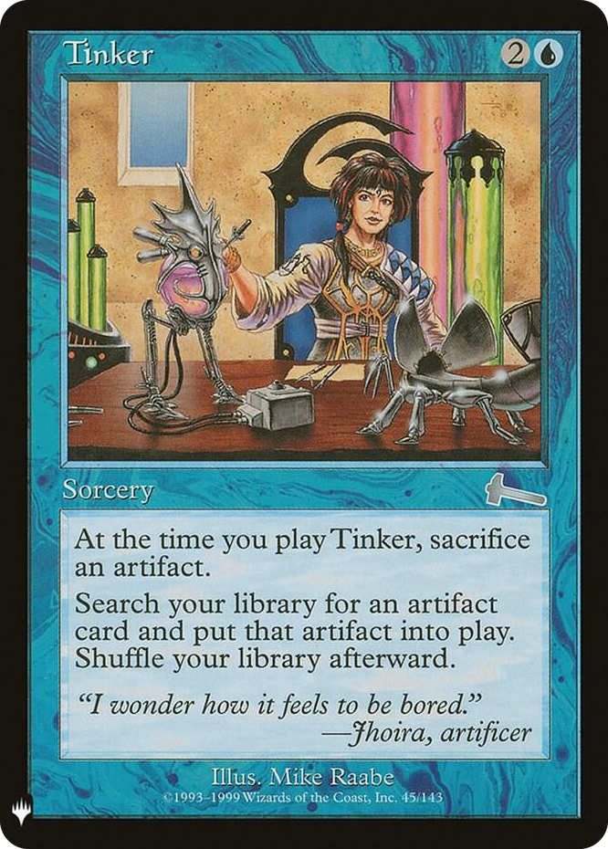0045 Tinker U The List Reprints