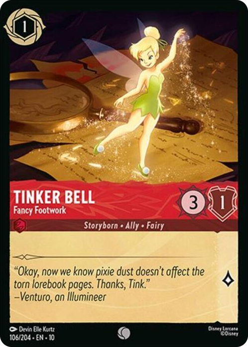 0106 Tinker Bell - Fancy Footwork Common Whispers in the Well
