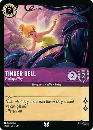 0056 Tinker Bell - Finding a Way Uncommon Attack of the Vine!