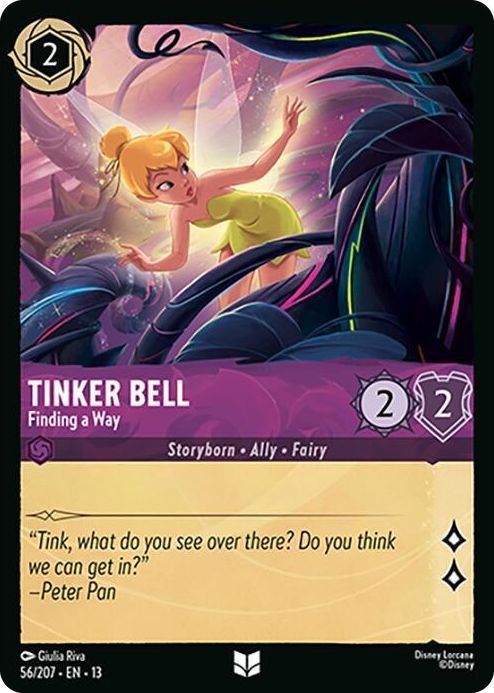 0056 Tinker Bell - Finding a Way Uncommon Attack of the Vine!