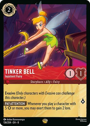 0136 Tinker Bell - Insistent Fairy Legendary Reign of Jafar