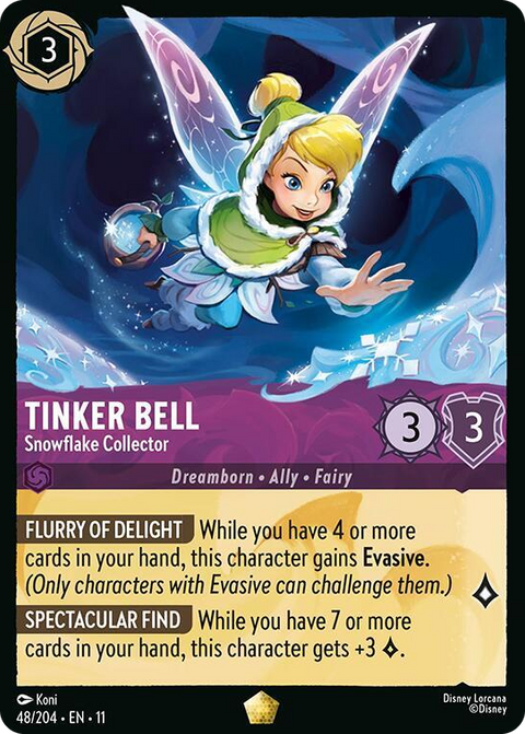 0048 Tinker Bell - Snowflake Collector Legendary Winterspell