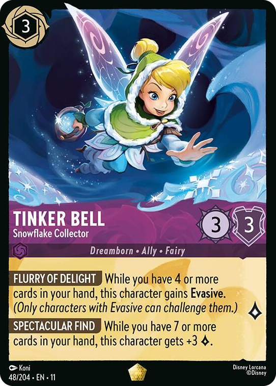 0048 Tinker Bell - Snowflake Collector Legendary Winterspell
