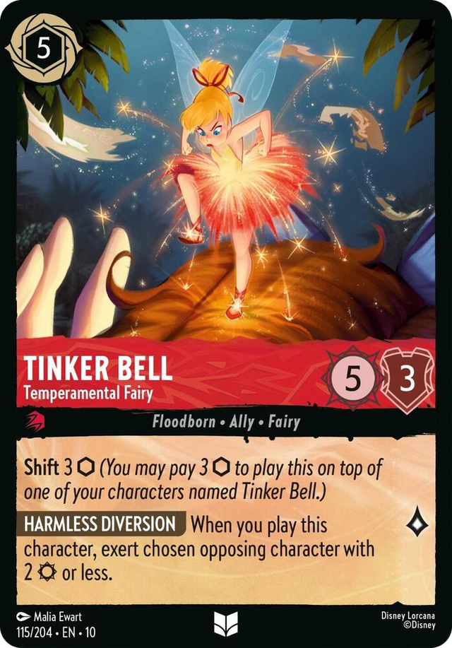 0115 Tinker Bell - Temperamental Fairy Uncommon Whispers in the Well