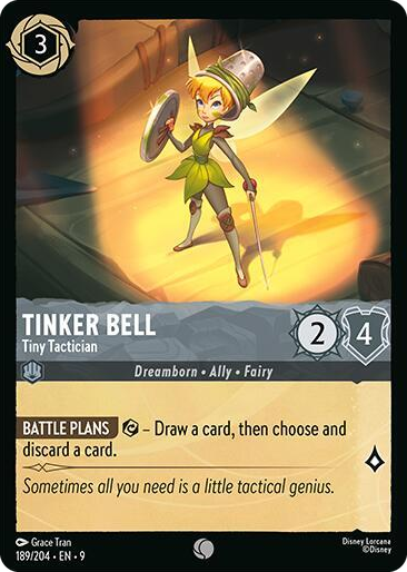 0189 Tinker Bell - Tiny Tactician Common Fabled