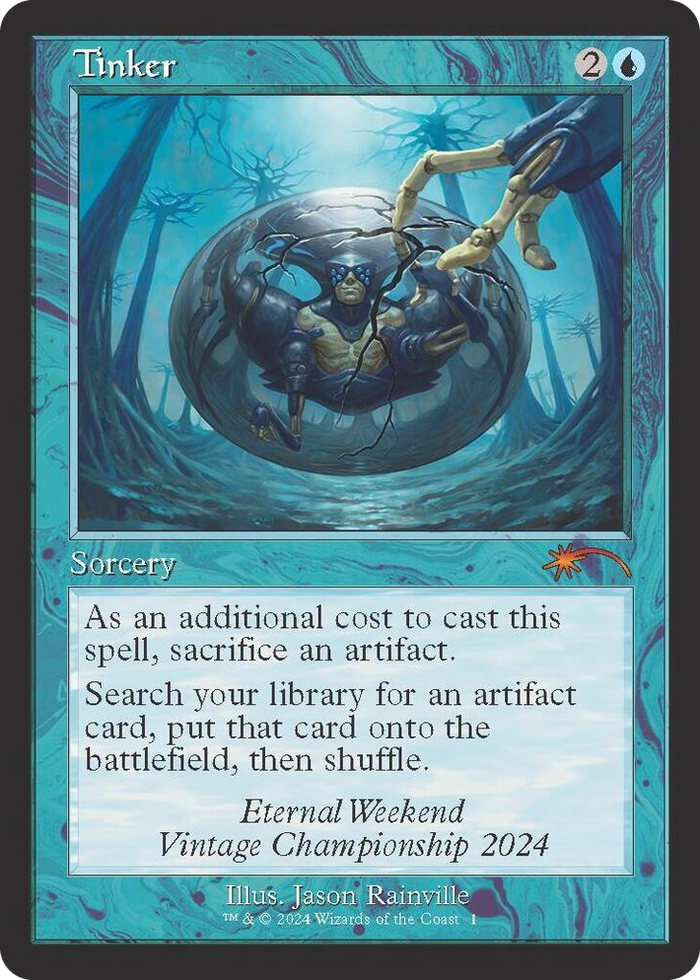 Tinker (Retro Frame) (Eternal Weekend 2024 Promo) #1 P - Unique and Miscellaneous Promos Pokemon card
