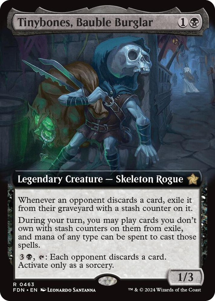 0463 Tinybones, Bauble Burglar (Extended Art) R Foundations