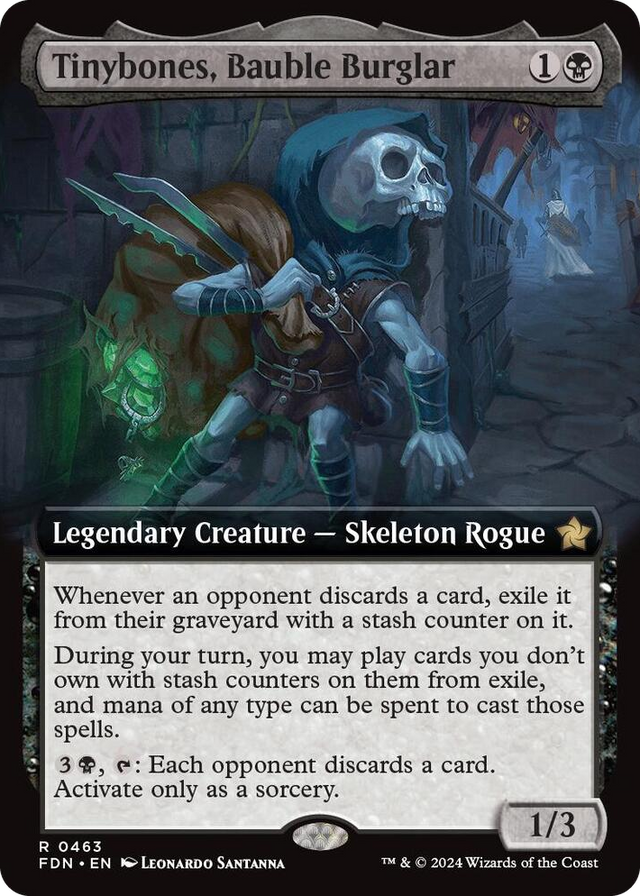 0463 Tinybones, Bauble Burglar (Extended Art) R Foundations