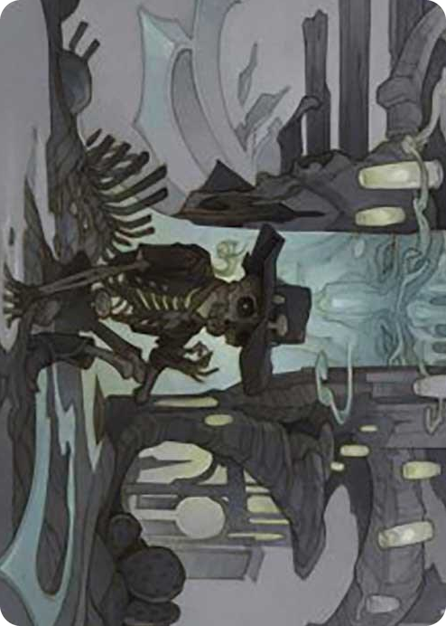 0009 Tinybones Joins Up Art Card S Art Series: Outlaws of Thunder Junction