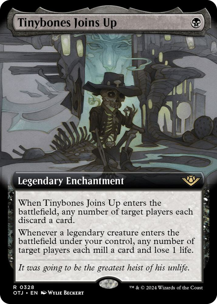 0328 Tinybones Joins Up (Extended Art) R Outlaws of Thunder Junction