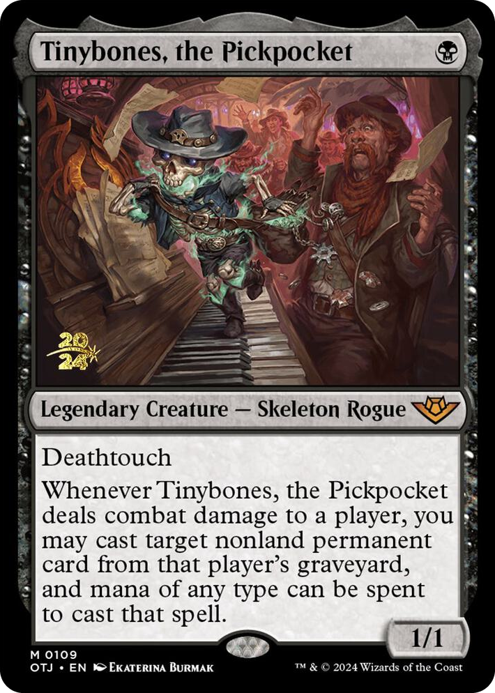 0109 Tinybones, the Pickpocket M Prerelease Cards