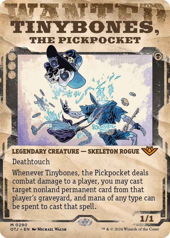 0290 Tinybones, the Pickpocket (Showcase) M Outlaws of Thunder Junction