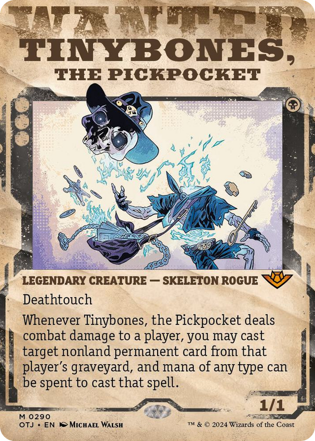 0290 Tinybones, the Pickpocket (Showcase) M Outlaws of Thunder Junction