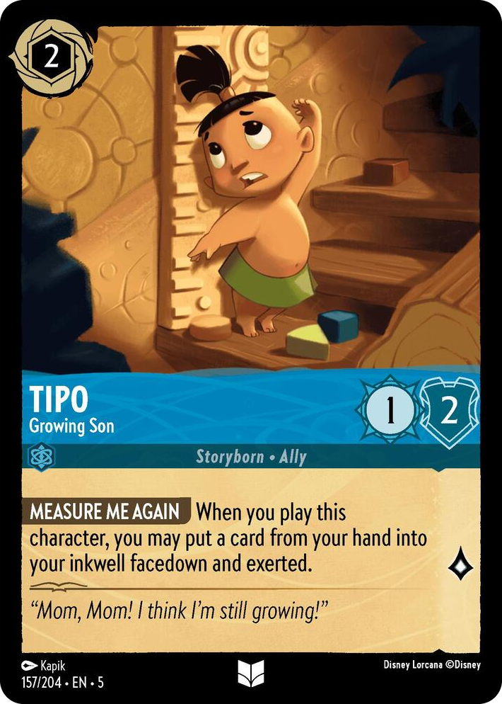 0157 Tipo - Growing Son Uncommon Shimmering Skies