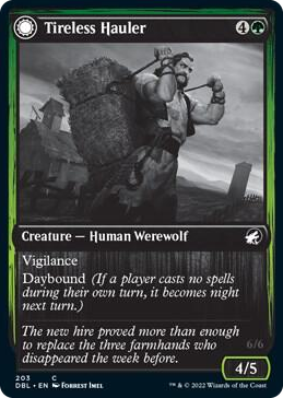 0203 Tireless Hauler C Innistrad: Double Feature