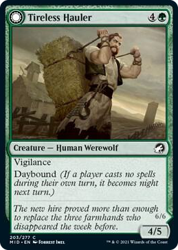 0203 Tireless Hauler C Innistrad: Midnight Hunt