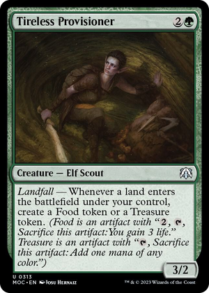 0313 Tireless Provisioner U Commander: March of the Machine