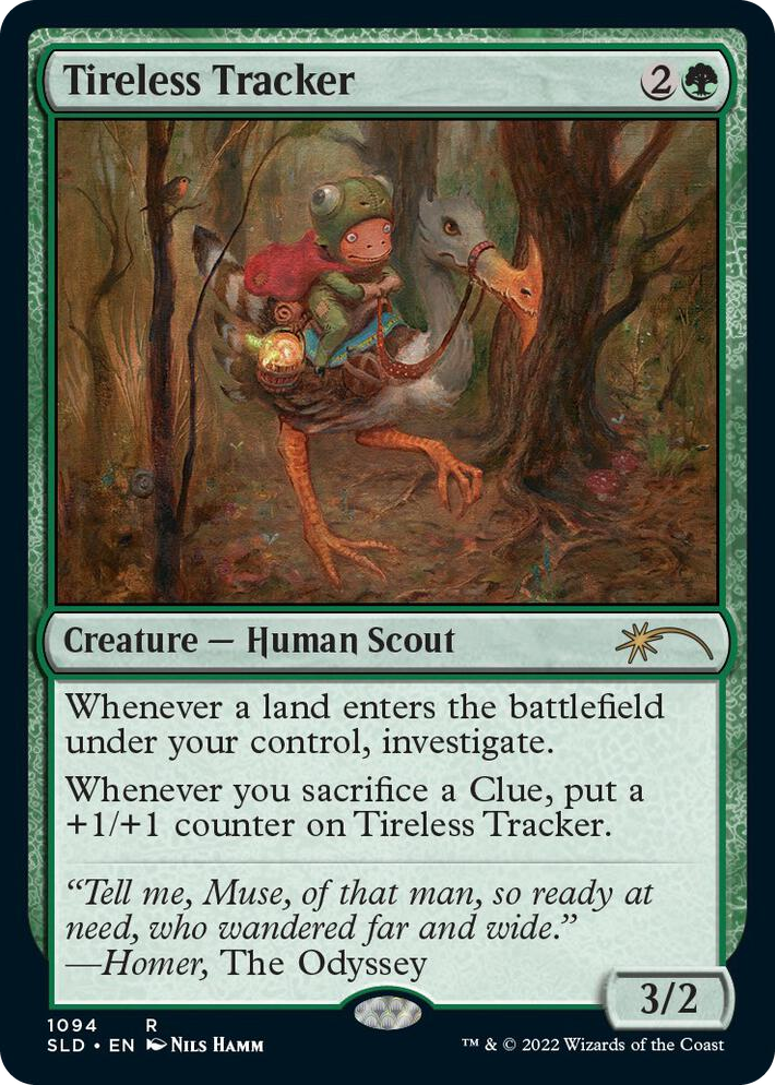 1094 Tireless Tracker (1094) R Secret Lair Drop Series