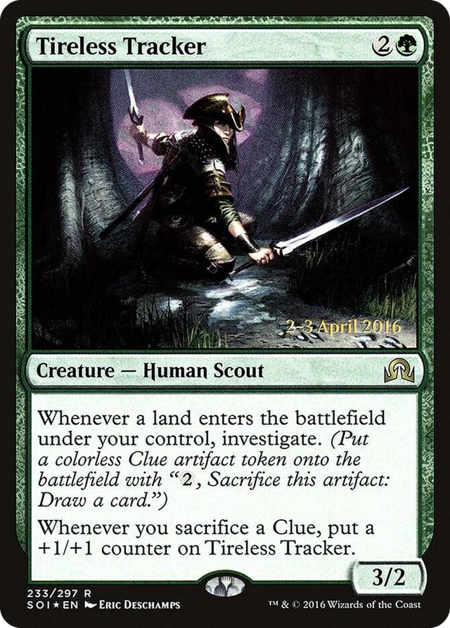 0233 Tireless Tracker R Prerelease Cards